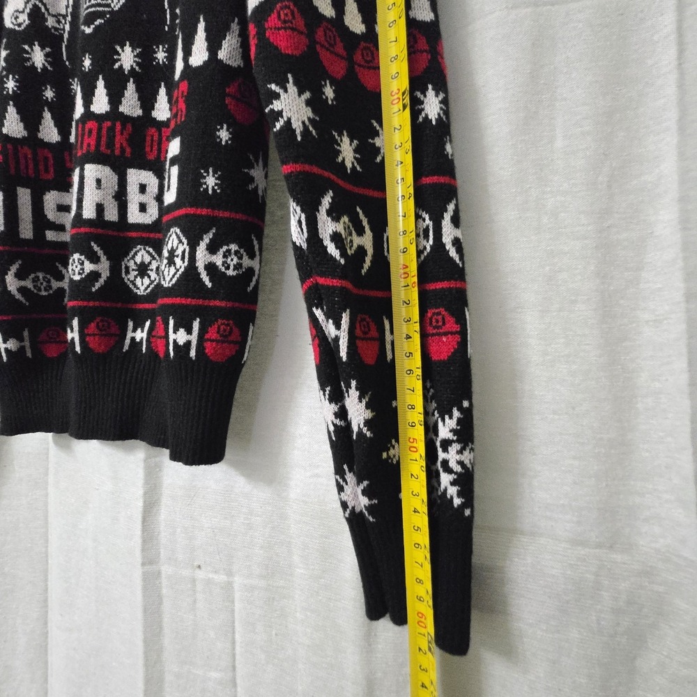 Star Wars Darth Vader Holiday Sweater size‎ S Festive Casual Festive - Picture 7 of 9